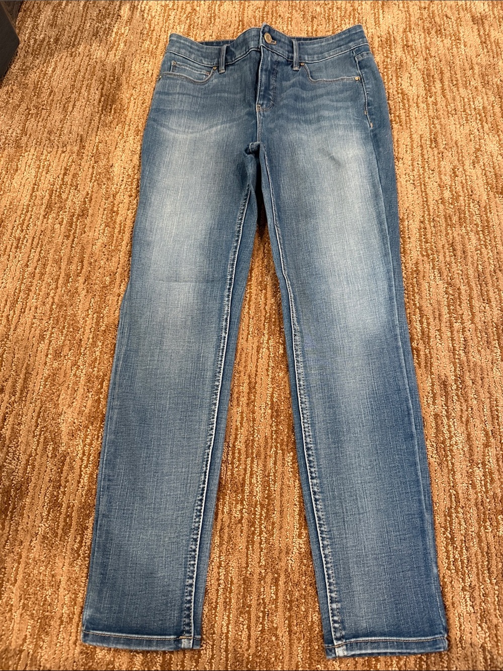 Women's Slim Straight Blue Jeans